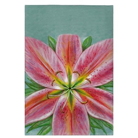 BETSY DRAKE Betsy Drake GT701 Pink Lily Guest Towel - 20 x 20 in. GT701